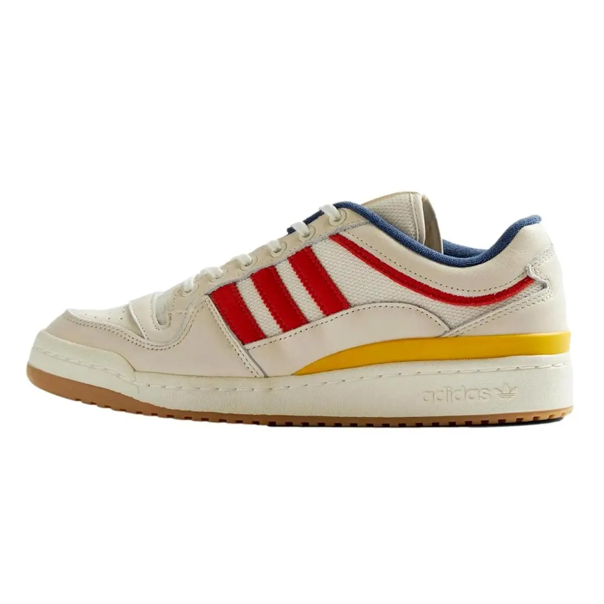 Adidas Forum Low x Wood Wood Off White/burnt Orange/mustard Yellow H06448 Men`s