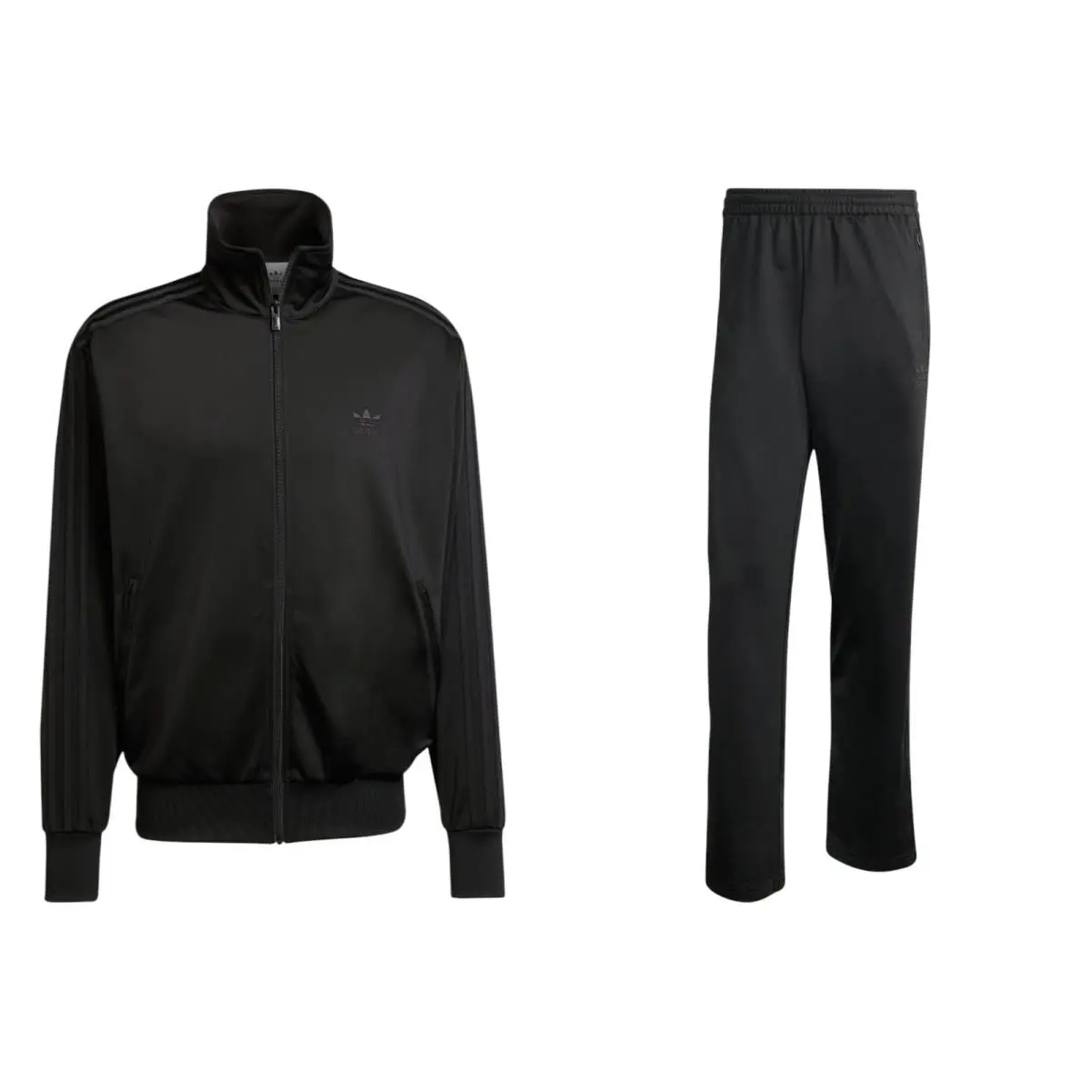 Men`s Adidas Originals Black on Black Adicolor Classics Firebird Track Suit
