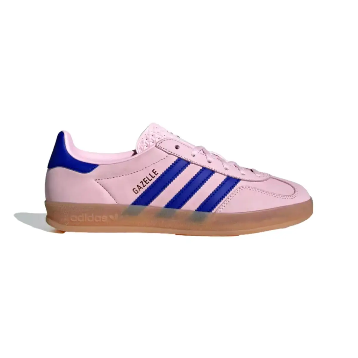 Adidas Gazelle Indoor Clear Pink/lucid Blue-gum JI1371 Women`s - Multicolor