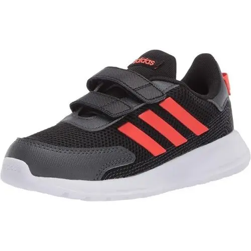 Adidas Unisex-child Tensaur Run I Sneaker Core Black/solar Red/grey Six