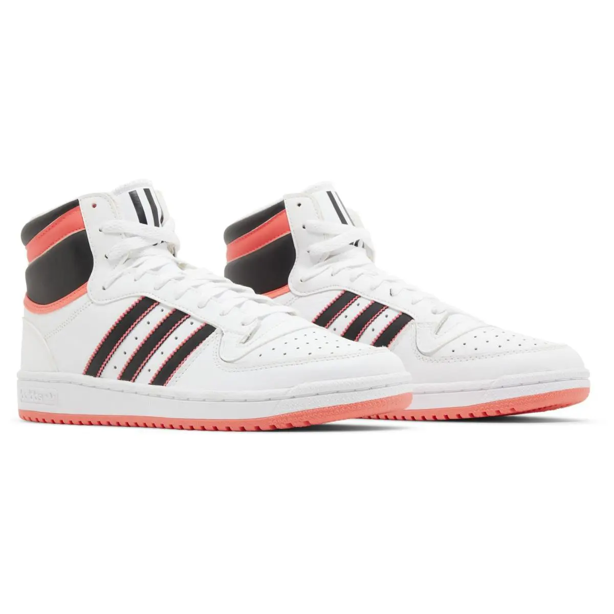 Adidas shoes - Cloud White/Core Black/Turbo 5