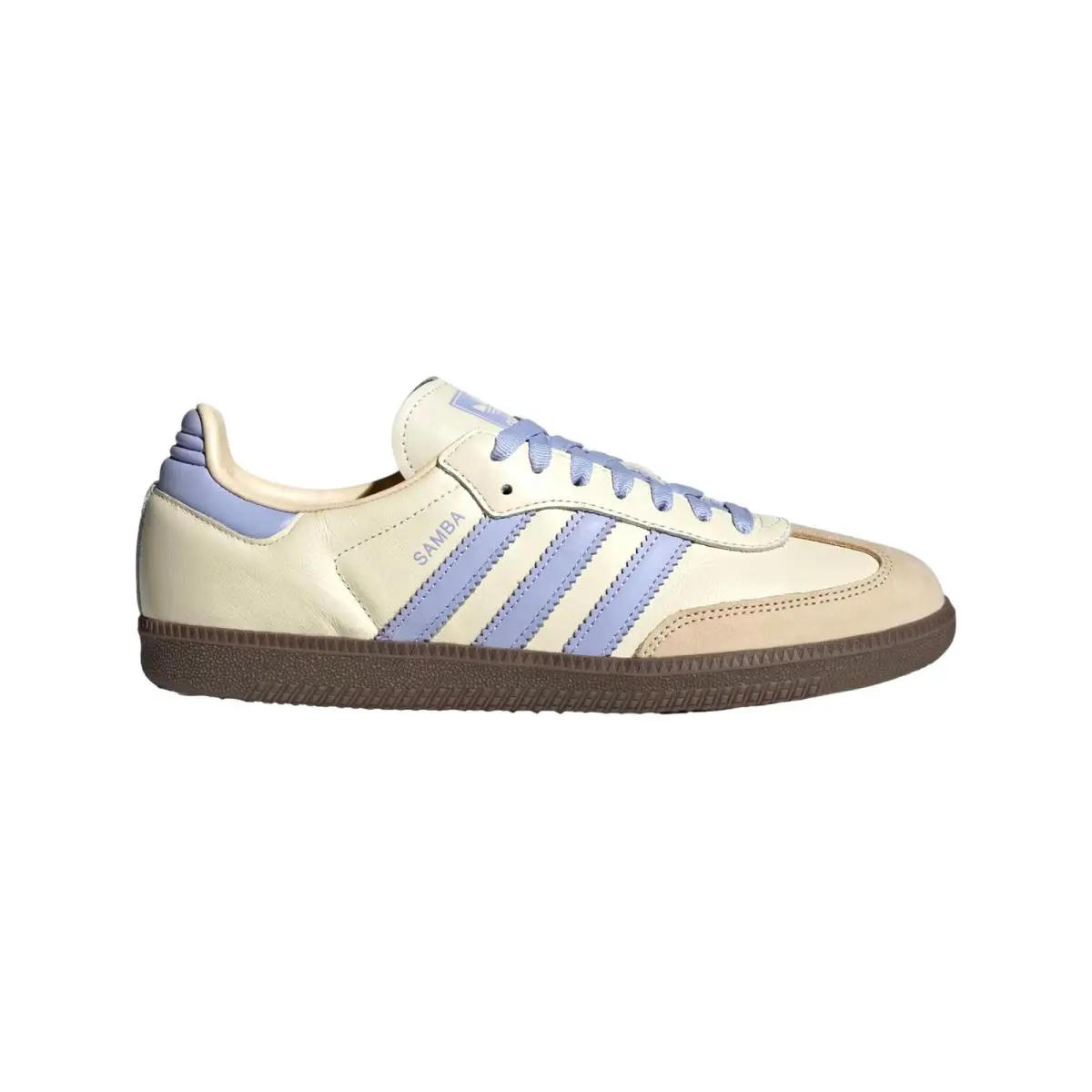 Adidas Samba OG Cream White / Violet Tone / Sand Strata JI2678 Women`s - Multicolor