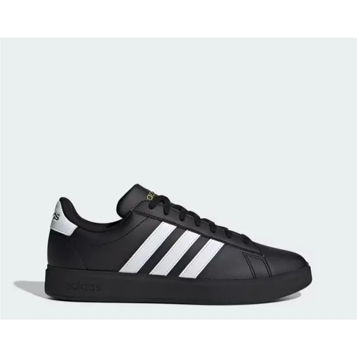 Adidas Grand Court 2.0 Black White Sneakers Retro JR0546 Mens Size