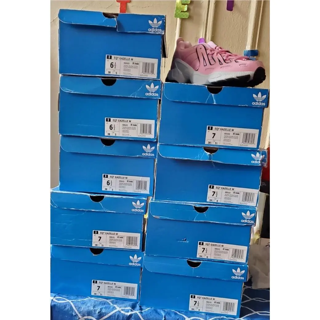 Adidas shoes - Adidas EQT Gazelle - EQT Gazelle - EE5153 - TRUE PINK / TRUE PINK / TECH MINERAL 9