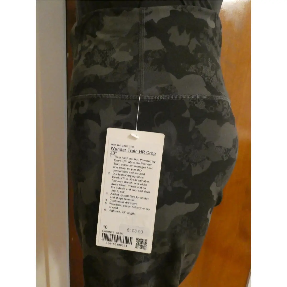 Lululemon clothing - Gray/Black 6