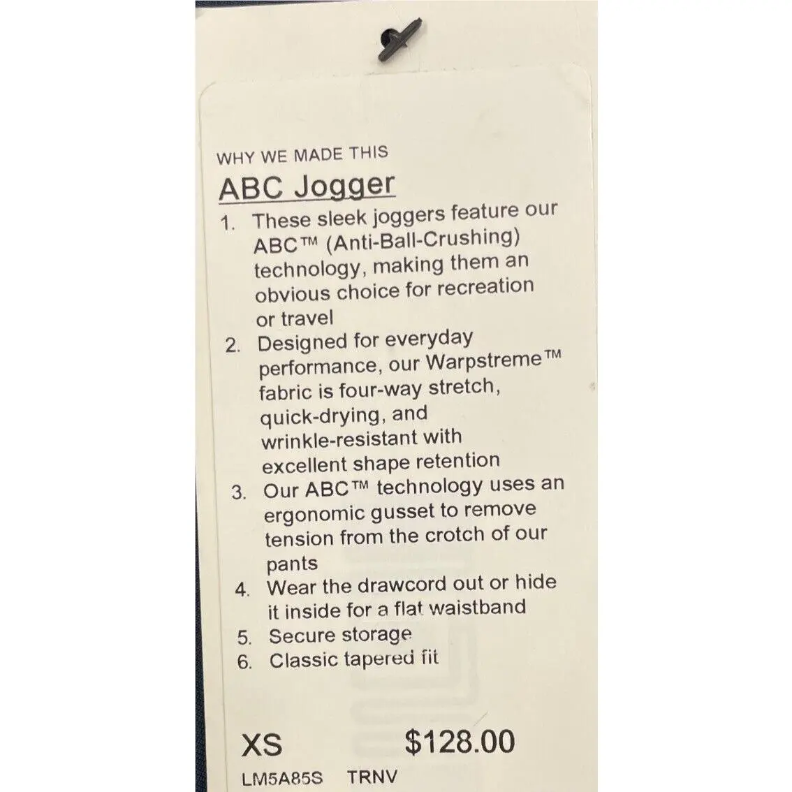 Lululemon clothing - Lululemon ABC - ABC - Blue 2