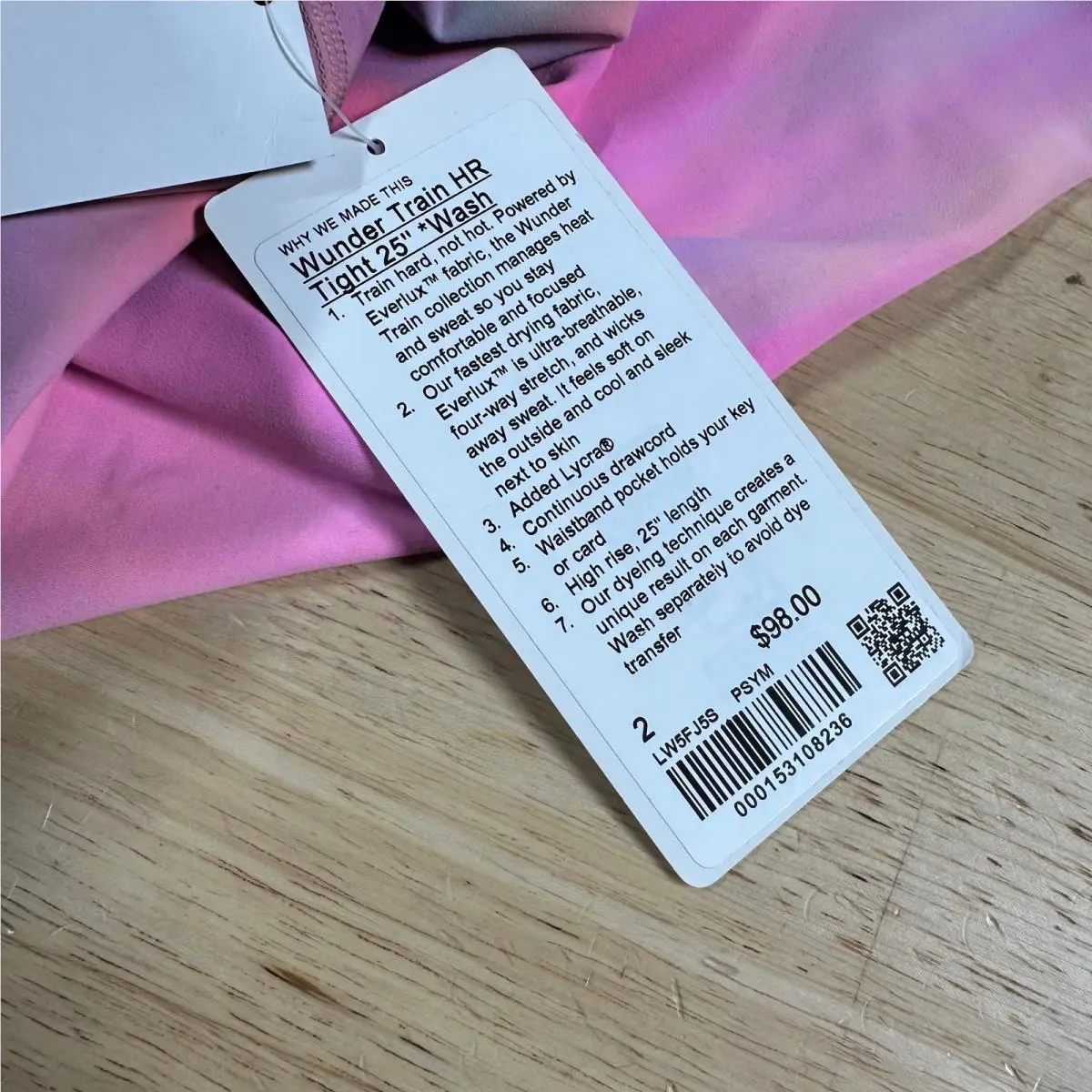 Lululemon clothing - Pink 5