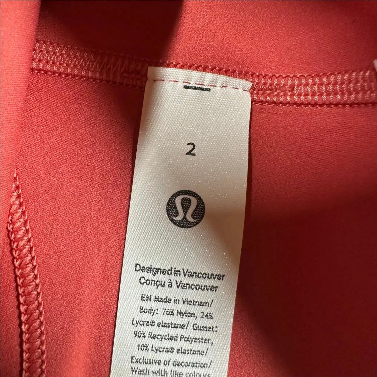 Lululemon clothing - Red 4