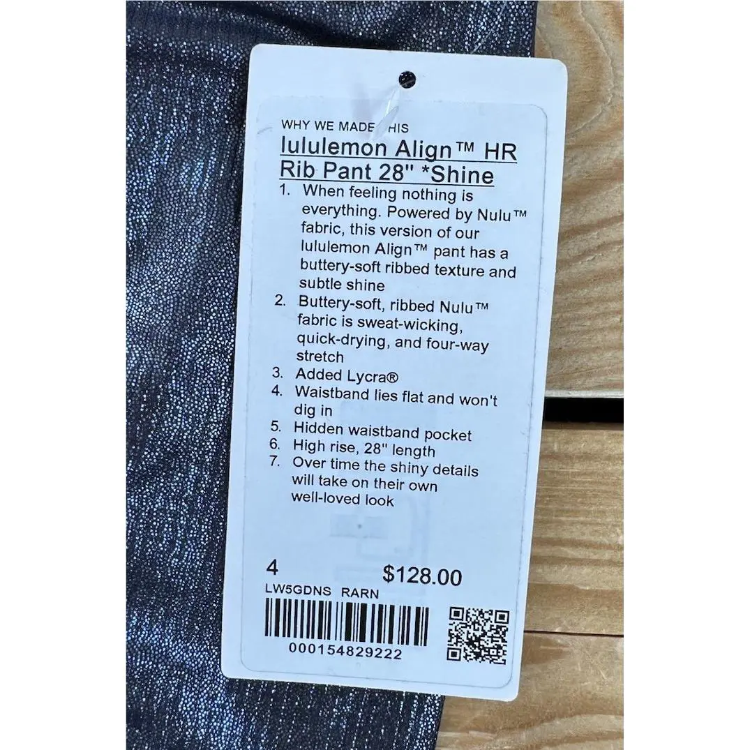Lululemon clothing - G11 - Silver 2