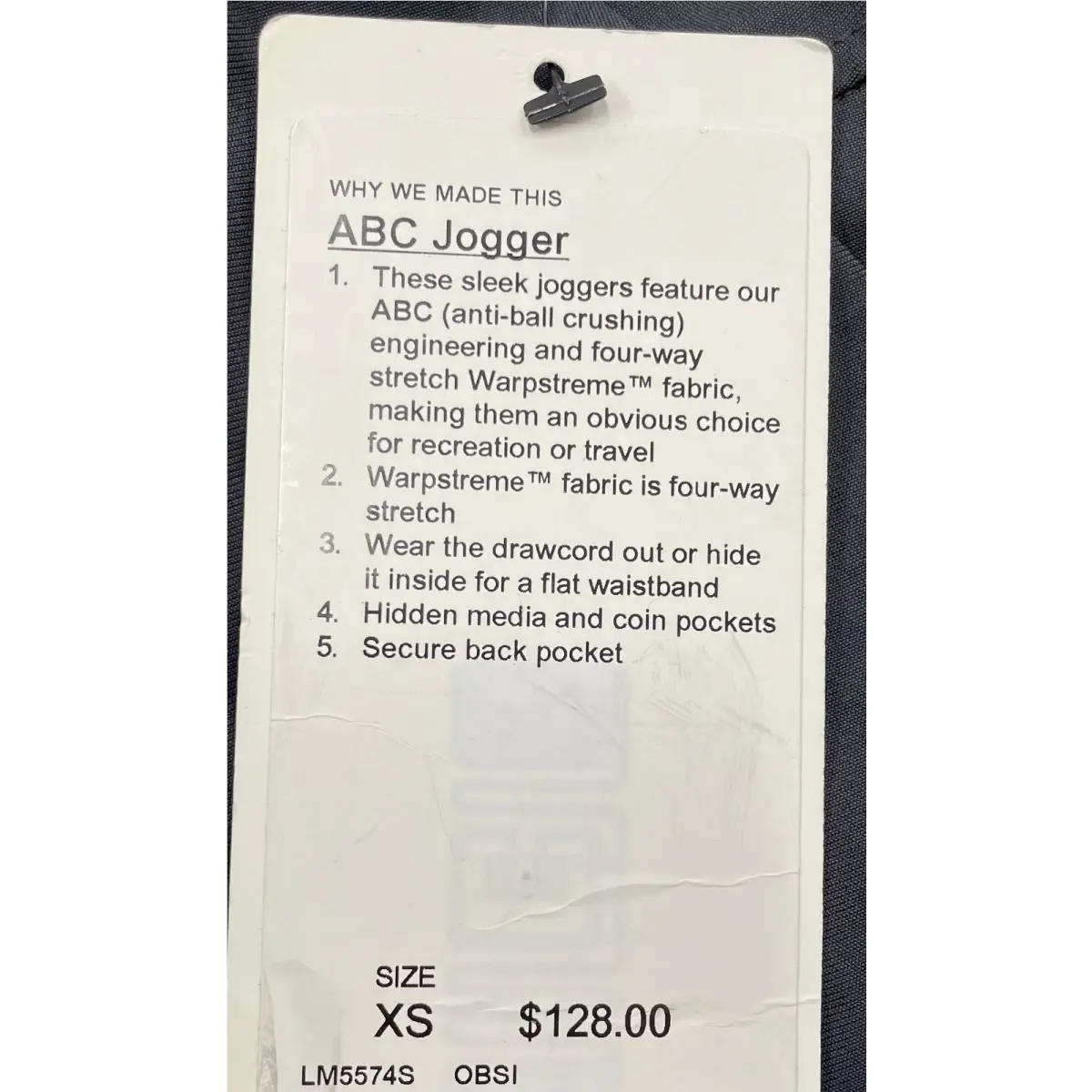Lululemon clothing - Lululemon ABC - ABC - Obsidian 2