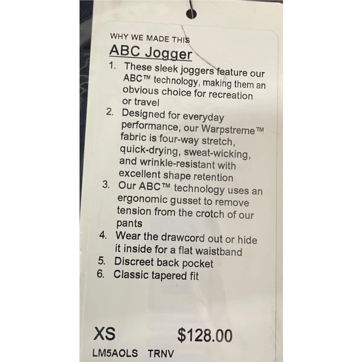 Lululemon clothing - Lululemon ABC - ABC - Blue 3