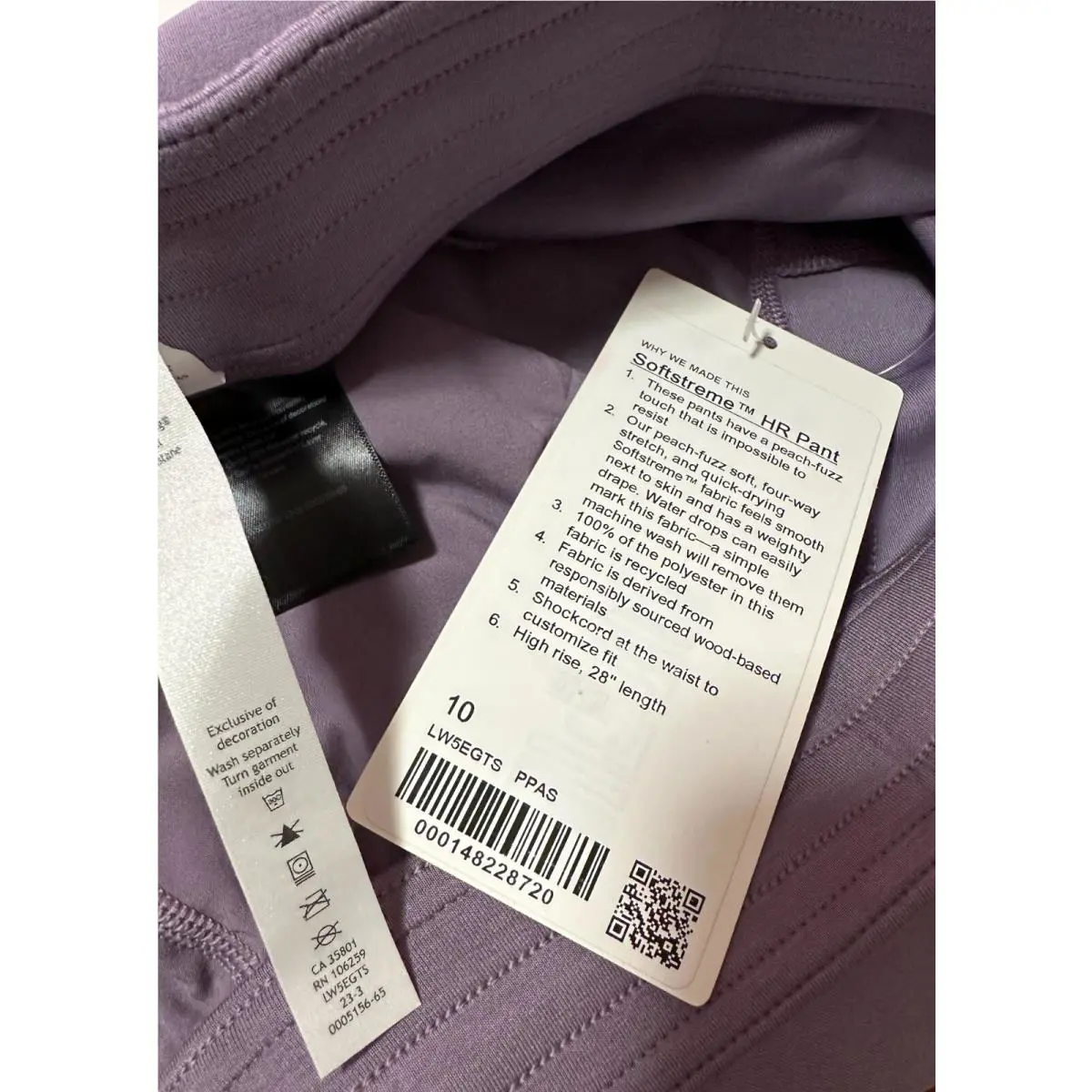 Lululemon clothing - Purple Ash 9