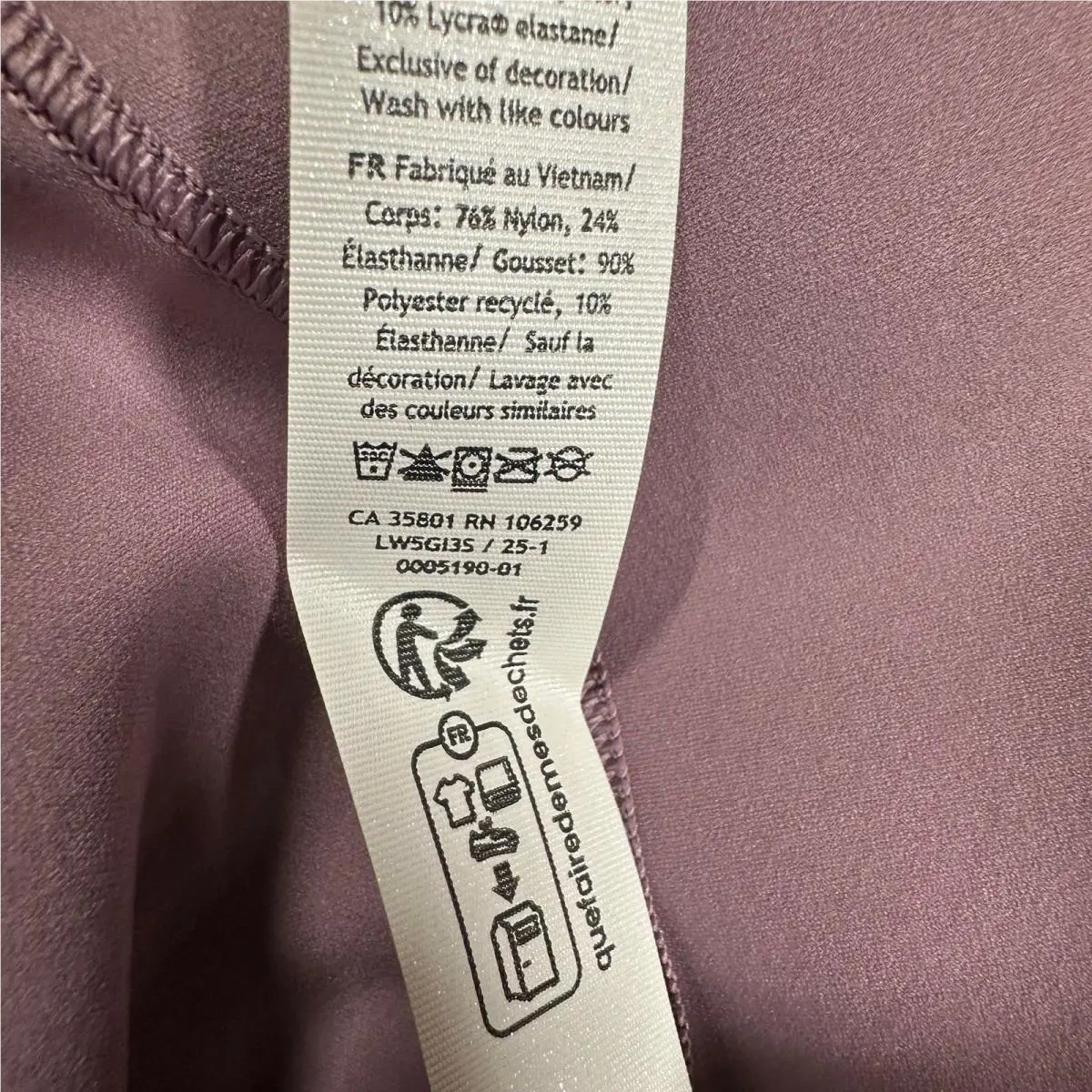 Lululemon clothing - Purple 5