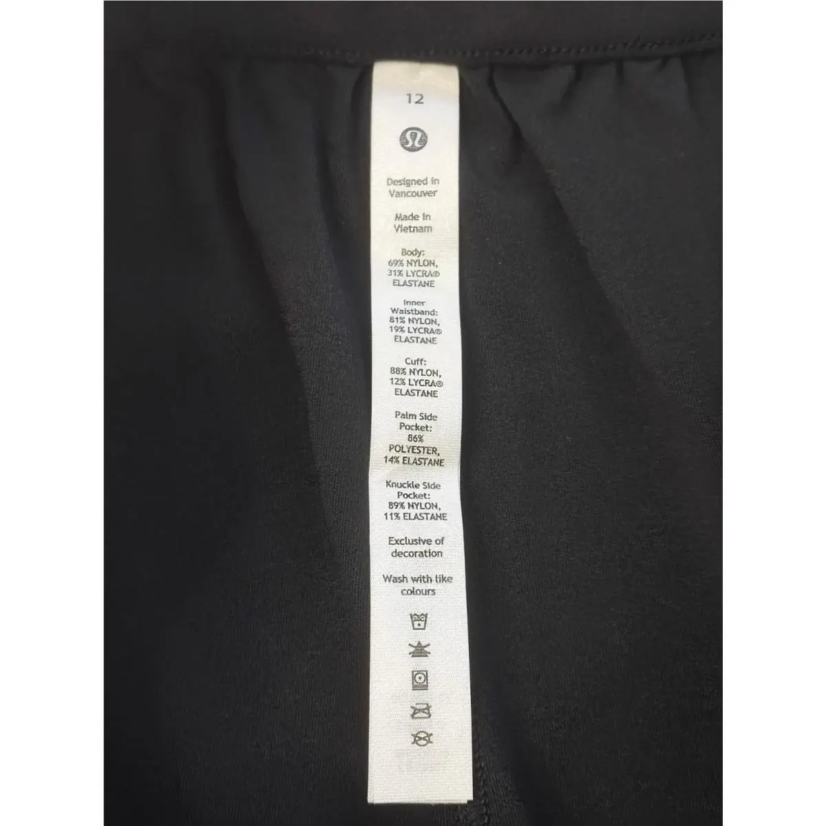 Lululemon clothing - Black 4
