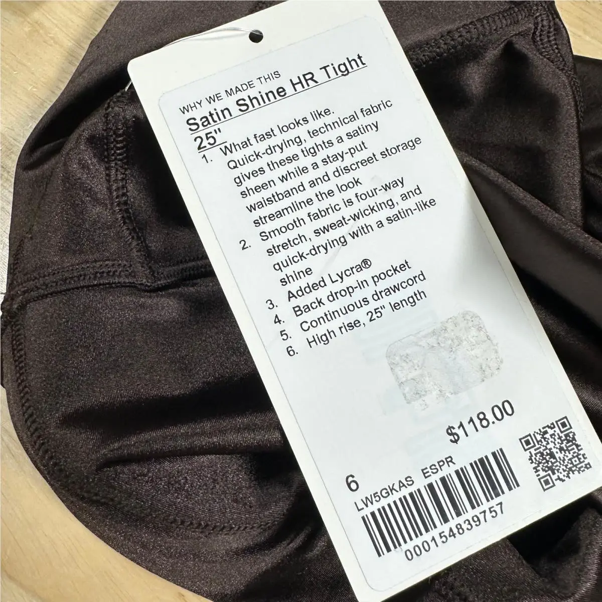 Lululemon clothing - Brown 6