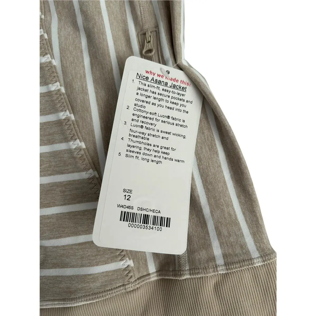 Lululemon clothing  - Beige 5