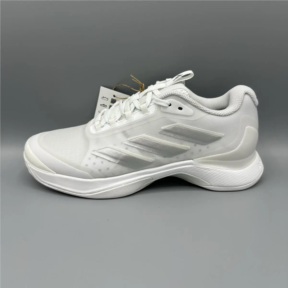 Adidas shoes - adidas Avacourt - Avacourt - IG3030 - White, Manufacturer: Cloud White/Silver Metallic/Grey One (UPC: 196471464691) 5