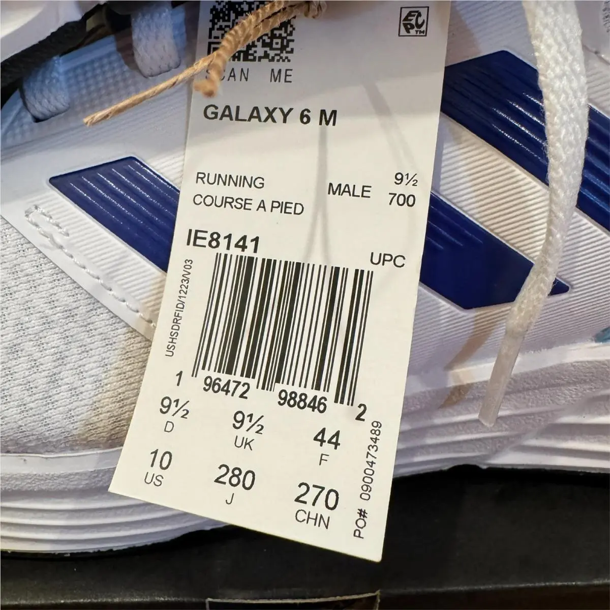 Adidas shoes - Adidas Galaxy 6 - Galaxy - IE8141 - White 1