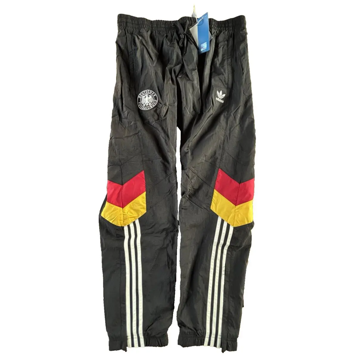 Adidas clothing - adidas Germany Originals Track Tracksuit Bottoms - IY7051 - Black, Manufacture: Black 2