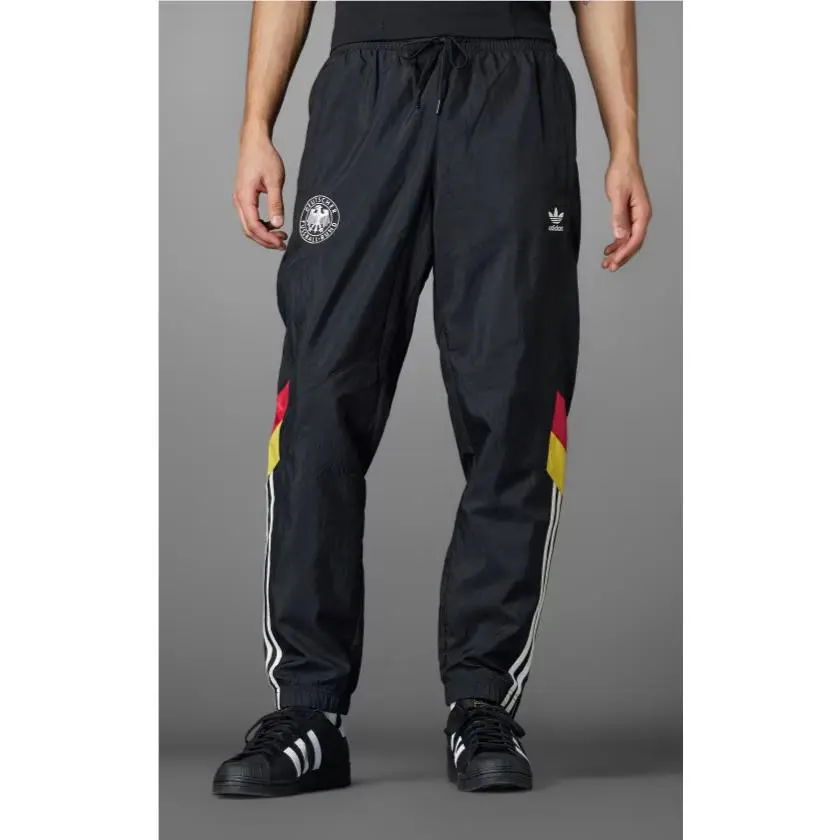 Adidas clothing - adidas Germany Originals Track Tracksuit Bottoms - IY7051 - Black, Manufacture: Black 5