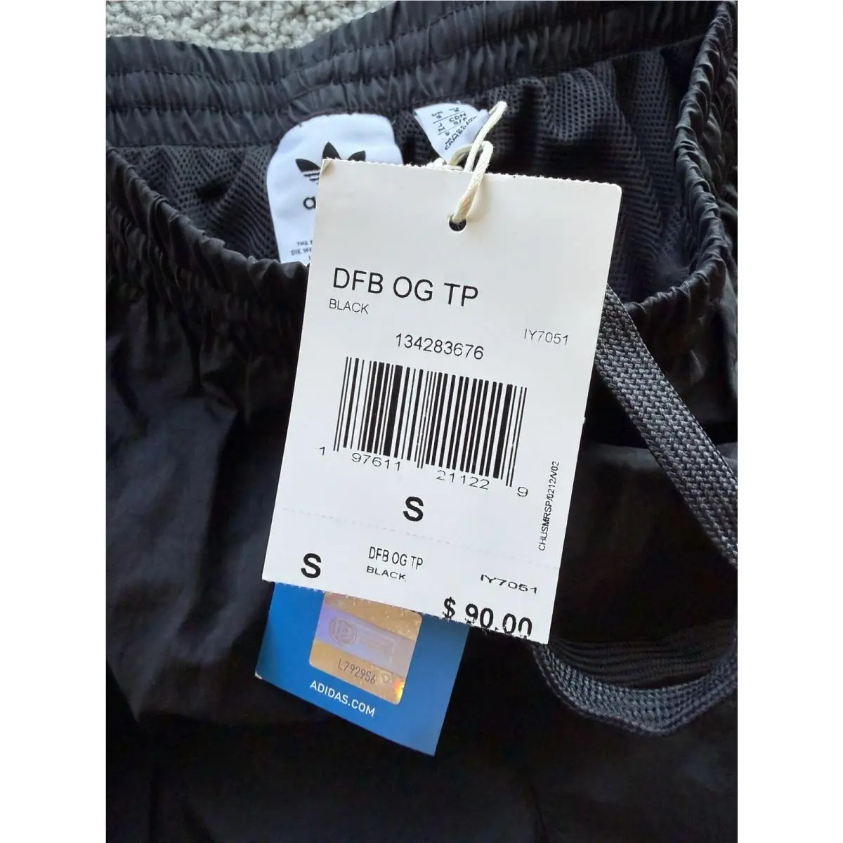 Adidas clothing - adidas Germany Originals Track Tracksuit Bottoms - IY7051 - Black, Manufacture: Black 9