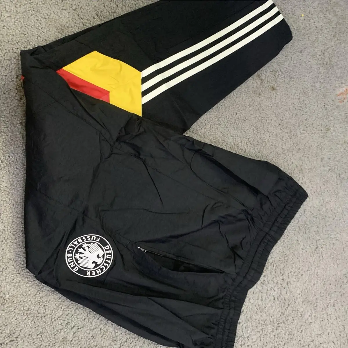 Adidas clothing - adidas Germany Originals Track Tracksuit Bottoms - IY7051 - Black, Manufacture: Black 7