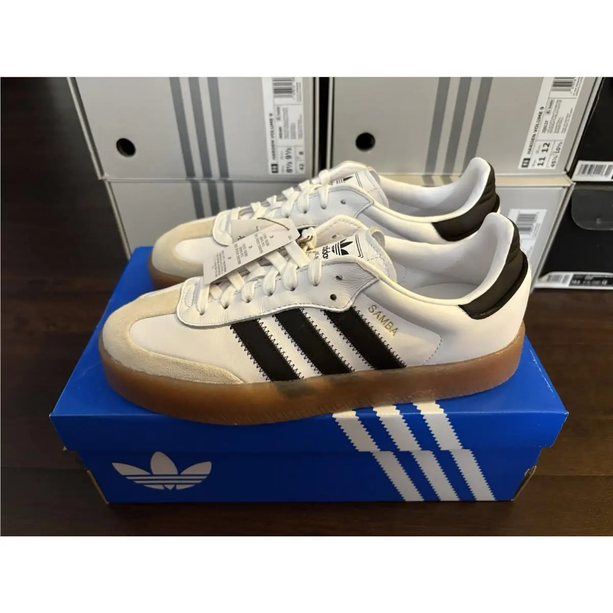 Adidas shoes - adidas Samba - Samba - JI1349 - White 4