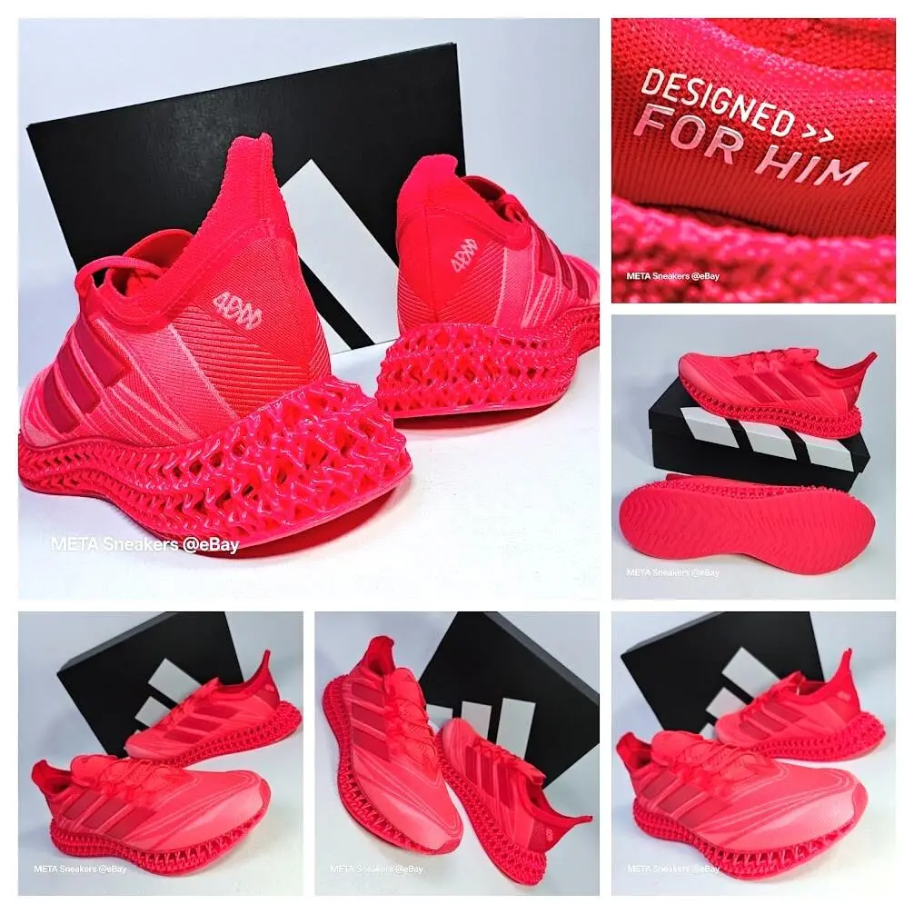 Adidas shoes - adidas 4DFWD - ID1424 - Red 1