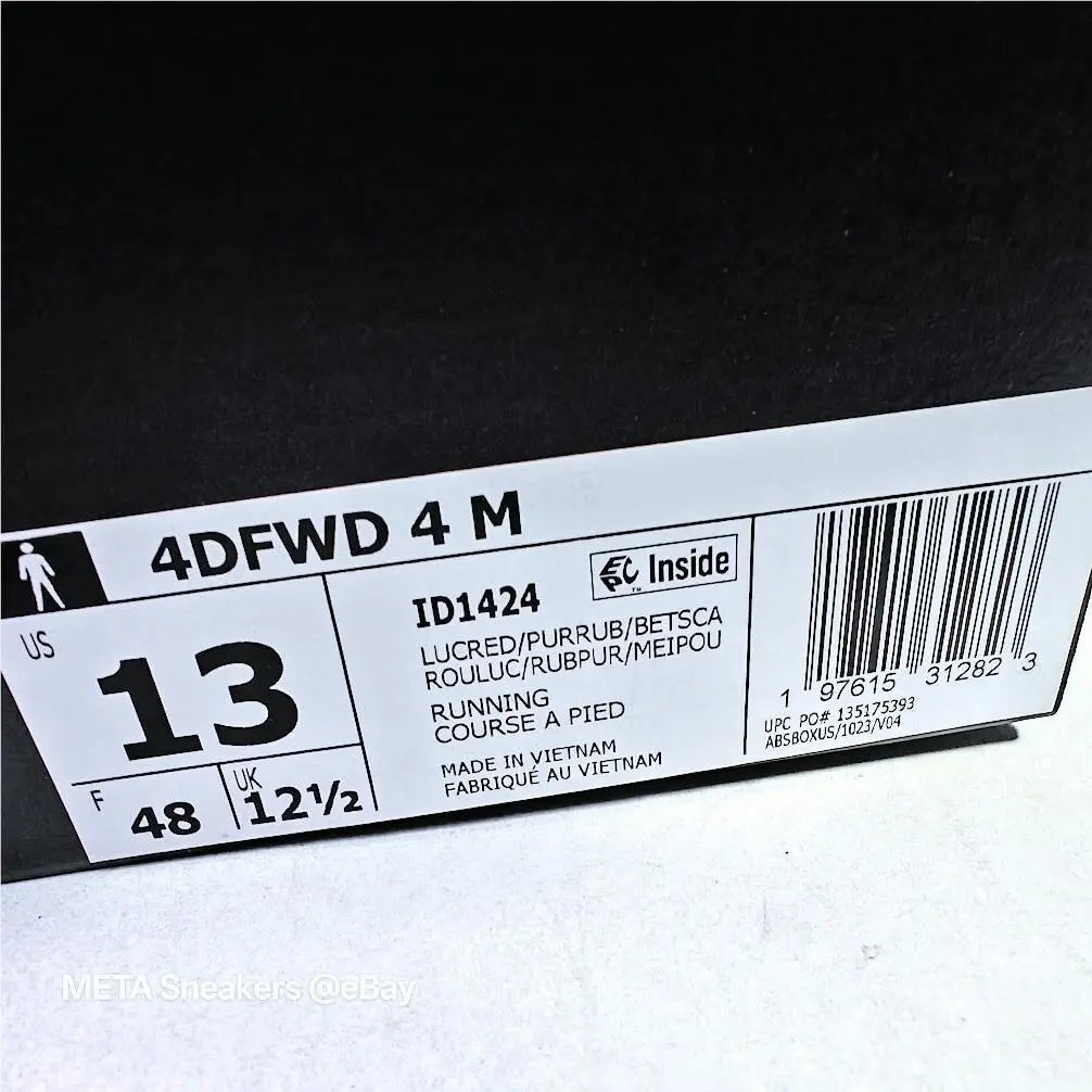 Adidas shoes - adidas 4DFWD - ID1424 - Red 0