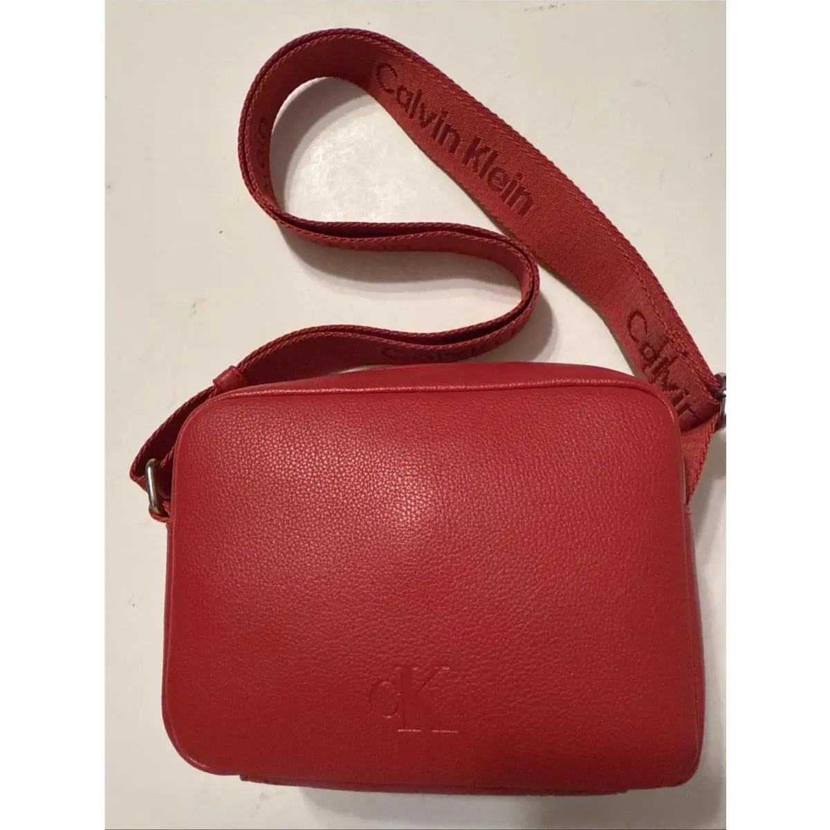 Calvin Klein Small Crossbody Bags. . Red