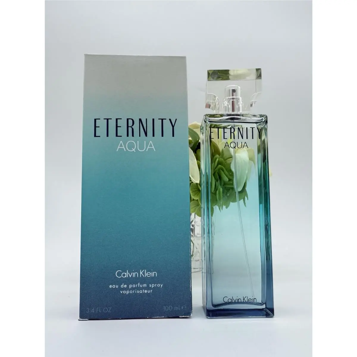 Eternity Aqua Eau De Parfum For Women 3.4oz / 100ml by Calvin Klein
