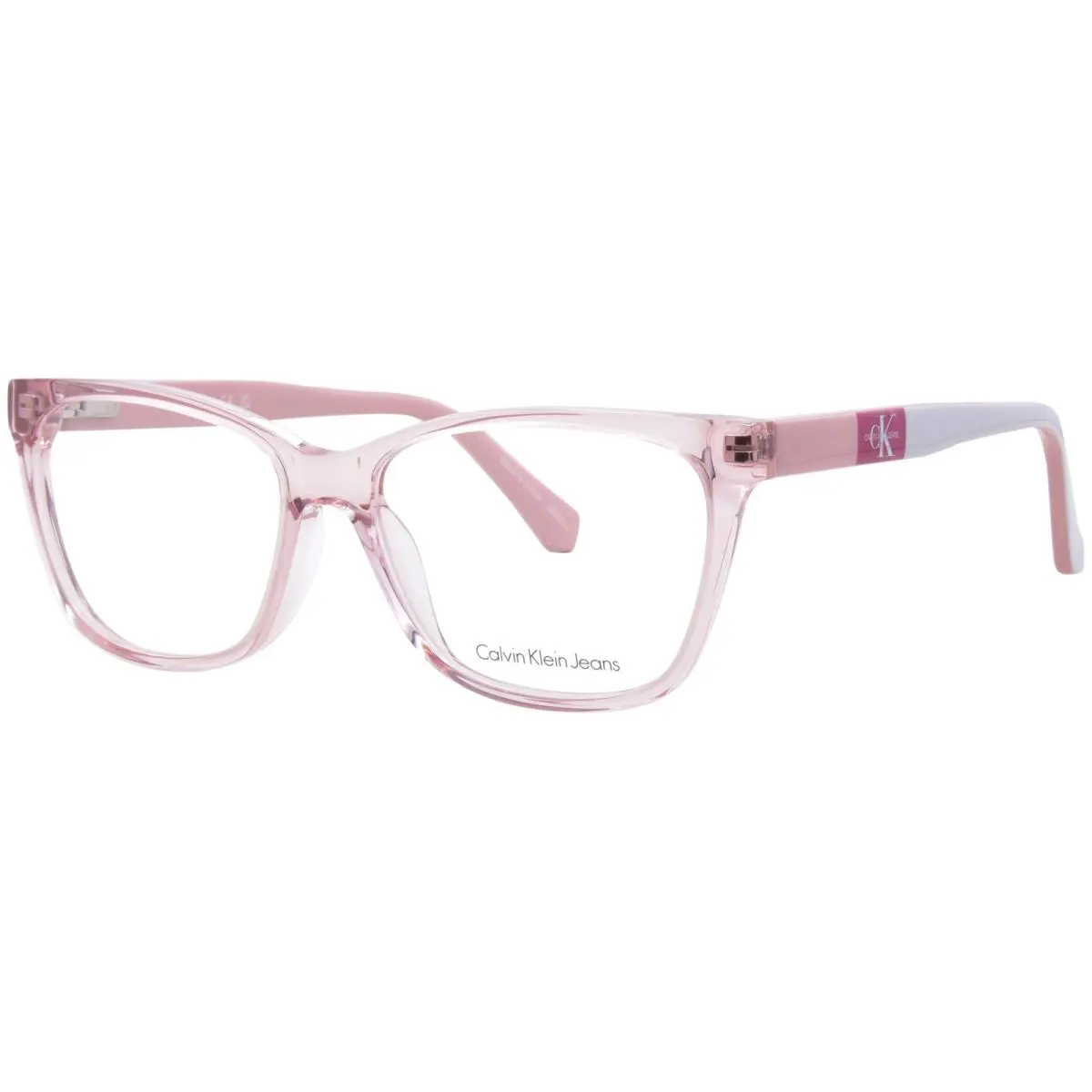 Calvin Klein Jeans CKJ21621 670 Eyeglasses Women`s Light Pink Full Rim 54mm