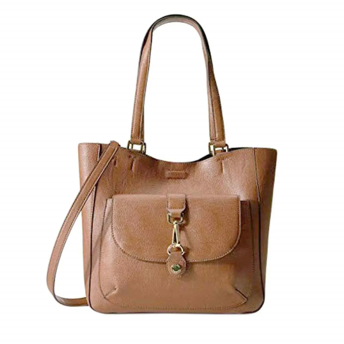 Calvin Klein Unlined Buckle Tote with Purse