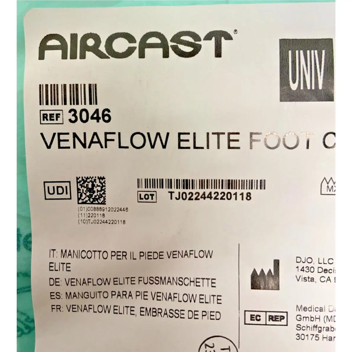 Aircast  - Venaflow Elite - Venaflow Elite - 3046 - White 6