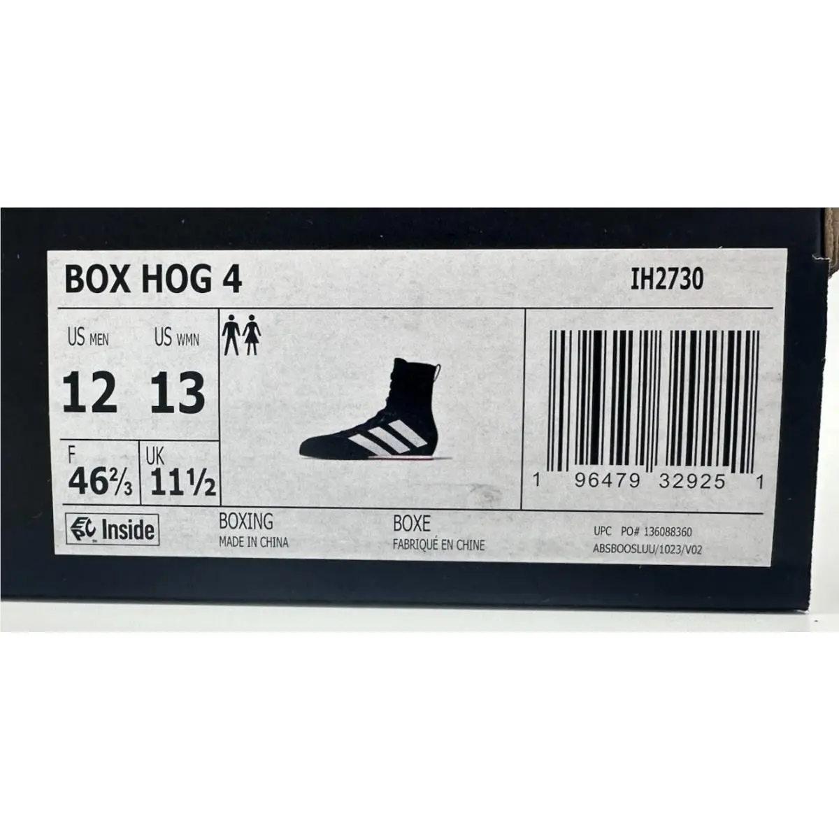 Adidas shoes - adidas Box Hog - Box Hog - IH2730 - Black (UPC: 196479329251) 9