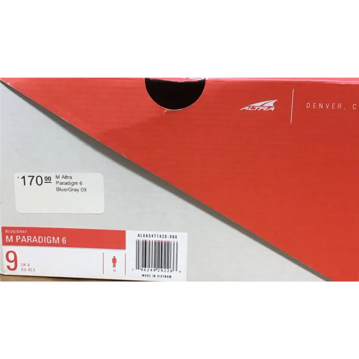 Altra shoes - Paradigm 6 - Paradigm - AL0A5471420109000M - Blue/Grey 14