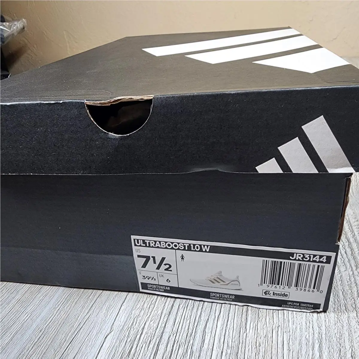 Adidas shoes - adidas UltraBoost 1.0 - UltraBoost - JR3144 - White 5