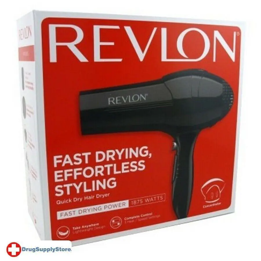 BL Revlon Dryer Quick Dry 1875 Watt Ultra Lightweight