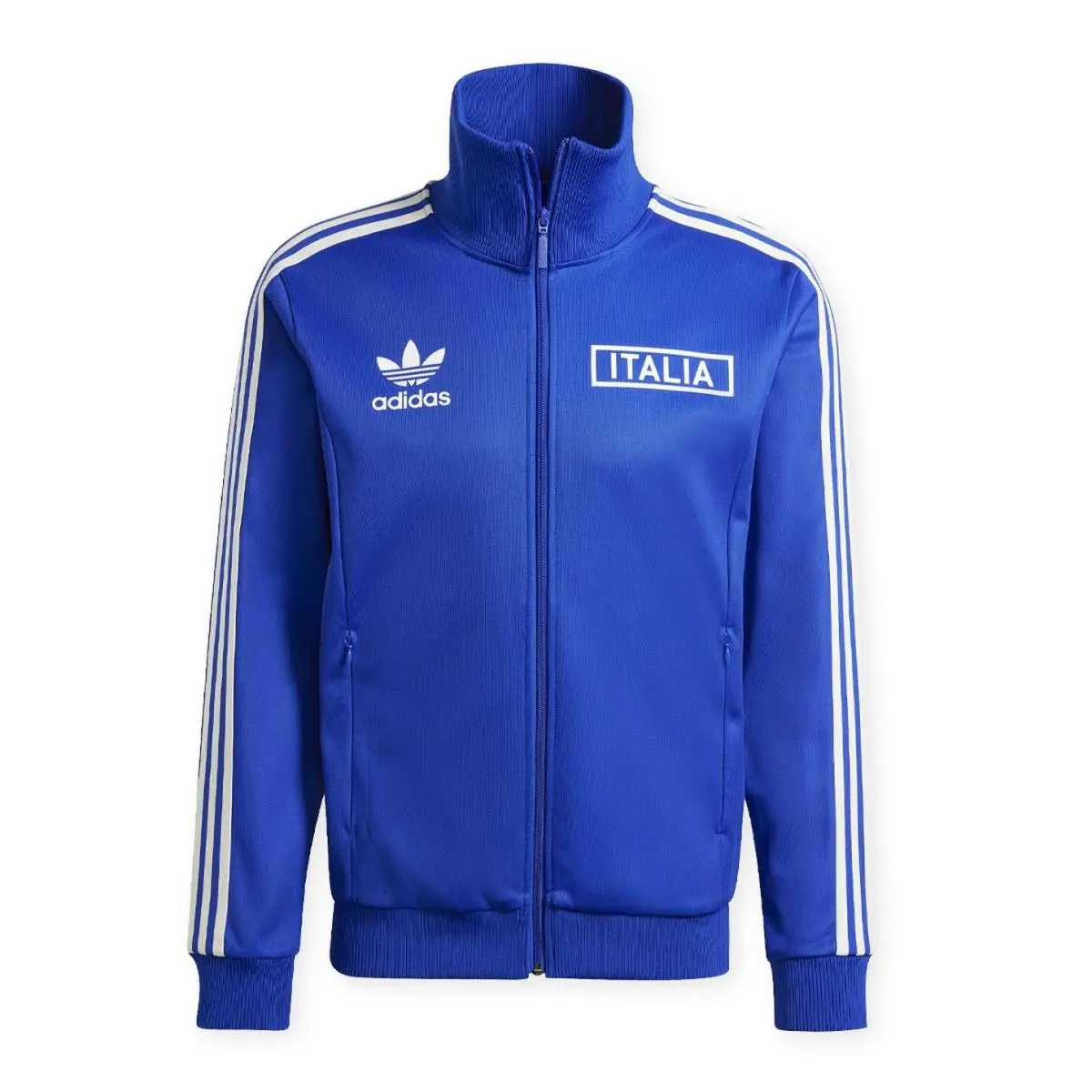 Adidas clothing - adidas Soccer Italy Beckenbauer Track Top - IU2122 - Blue 1