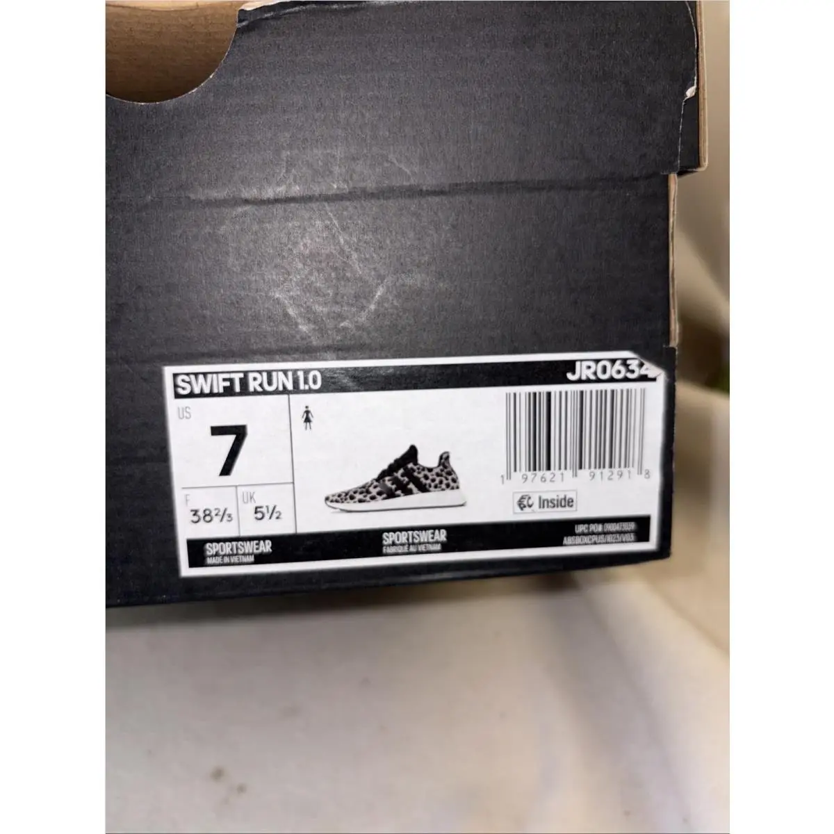 Adidas shoes - adidas Swift Run - Swift Run - JR0634 - Black 5