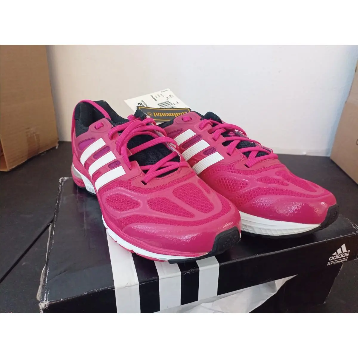Adidas Running Women`s Supernova Sequence 6W Bahia Pink/ White/black US 8