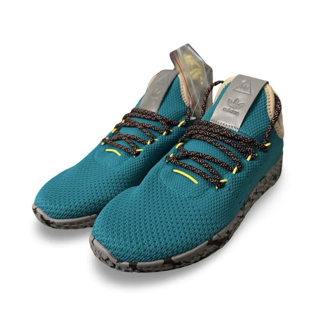 Size 5 - Adidas X Pharrell Tennis Hu Teal - Pharrell Williams