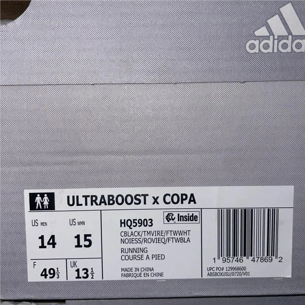 Adidas shoes - adidas UltraBoost X - UltraBoost - HQ5903 - Black 5