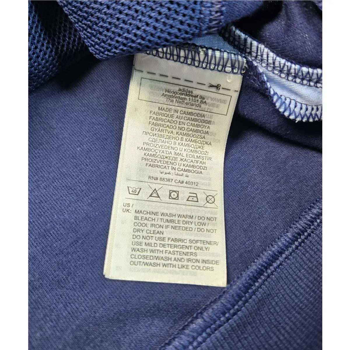 Adidas clothing - Blue 16