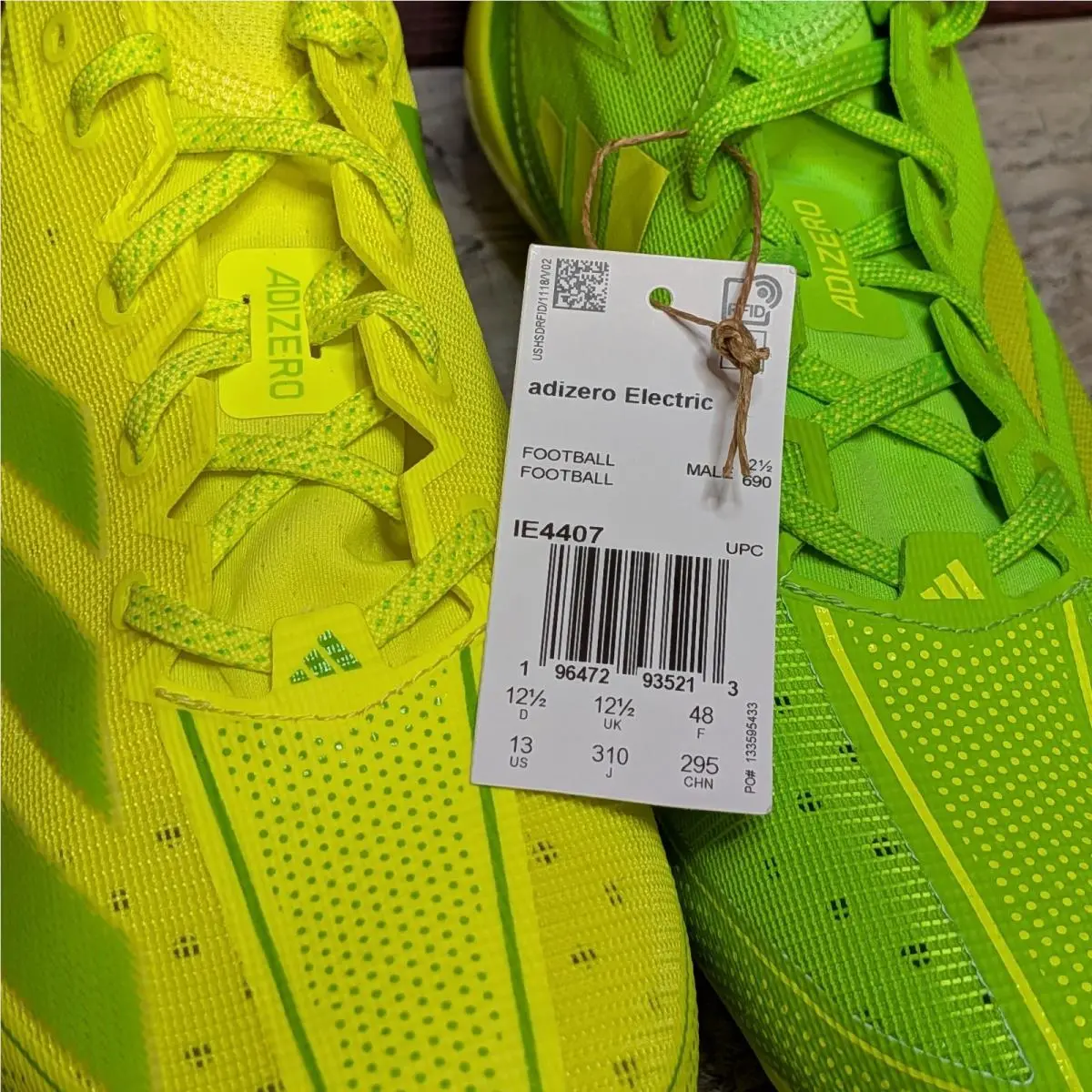 Adidas shoes - adidas Adizero Electric - Adizero Electric - IE4407 - Green (UPC: 196472935213) 5