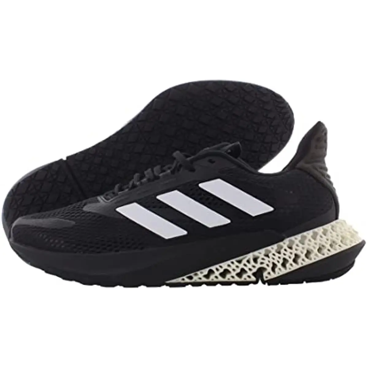 Adidas Men`s 4DFWD Pulse Running Sneakers Q46450 Black/white/carbon Size 11M