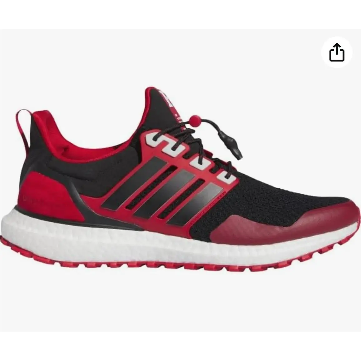 Adidas Ultraboost 1.0 `ncaa Pack - Rutgers` Red/black/white JS2976 Men`s Size 12