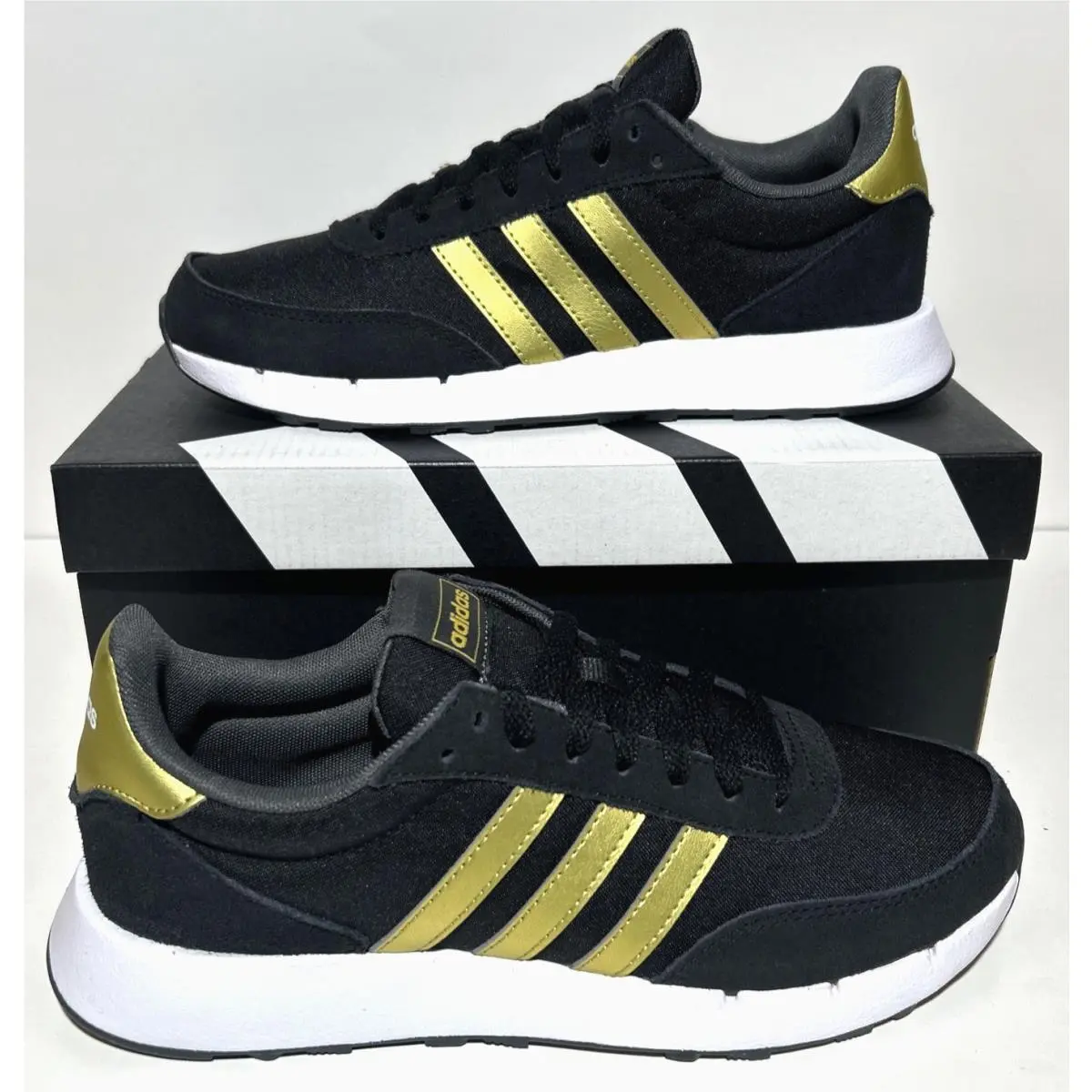 Adidas shoes - adidas Run 60S - Run - Black / Gold 2
