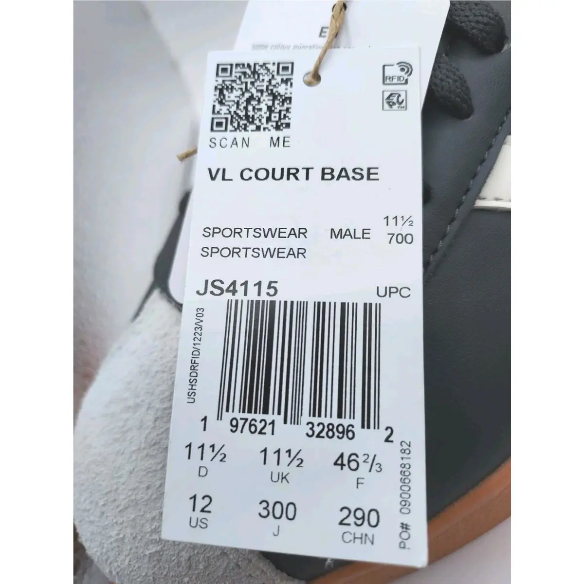 Adidas shoes - Adidas VL Court 3.0 - Court - IH4789 - Black 8