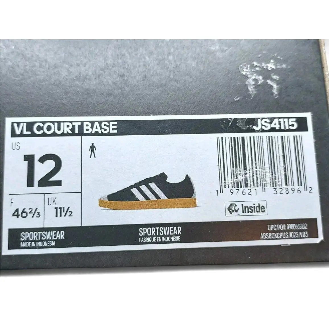 Adidas shoes - Adidas VL Court 3.0 - Court - IH4789 - Black 7